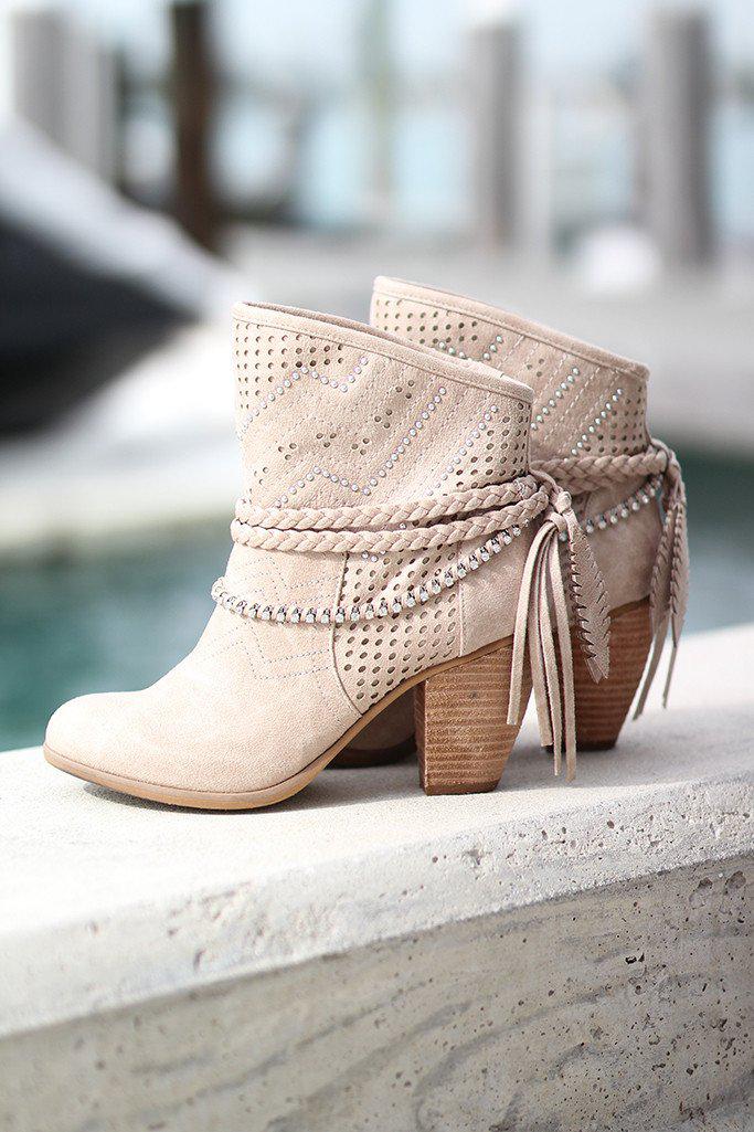 beige dress with red heels Women's Couldn't Resist Beige Clear Stiletto Heels | Size: 6 main image 1