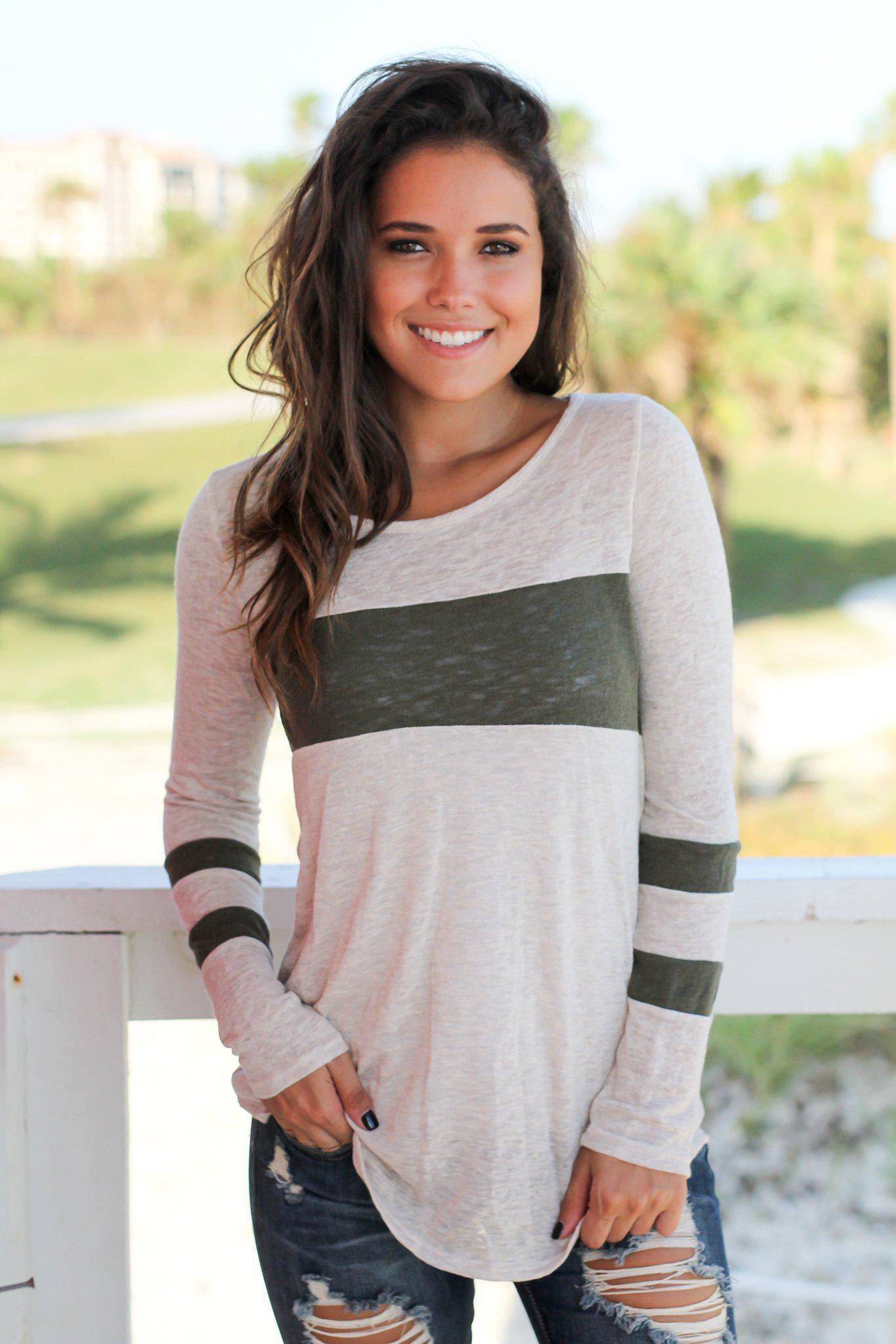 Trish Olive Top main image 0