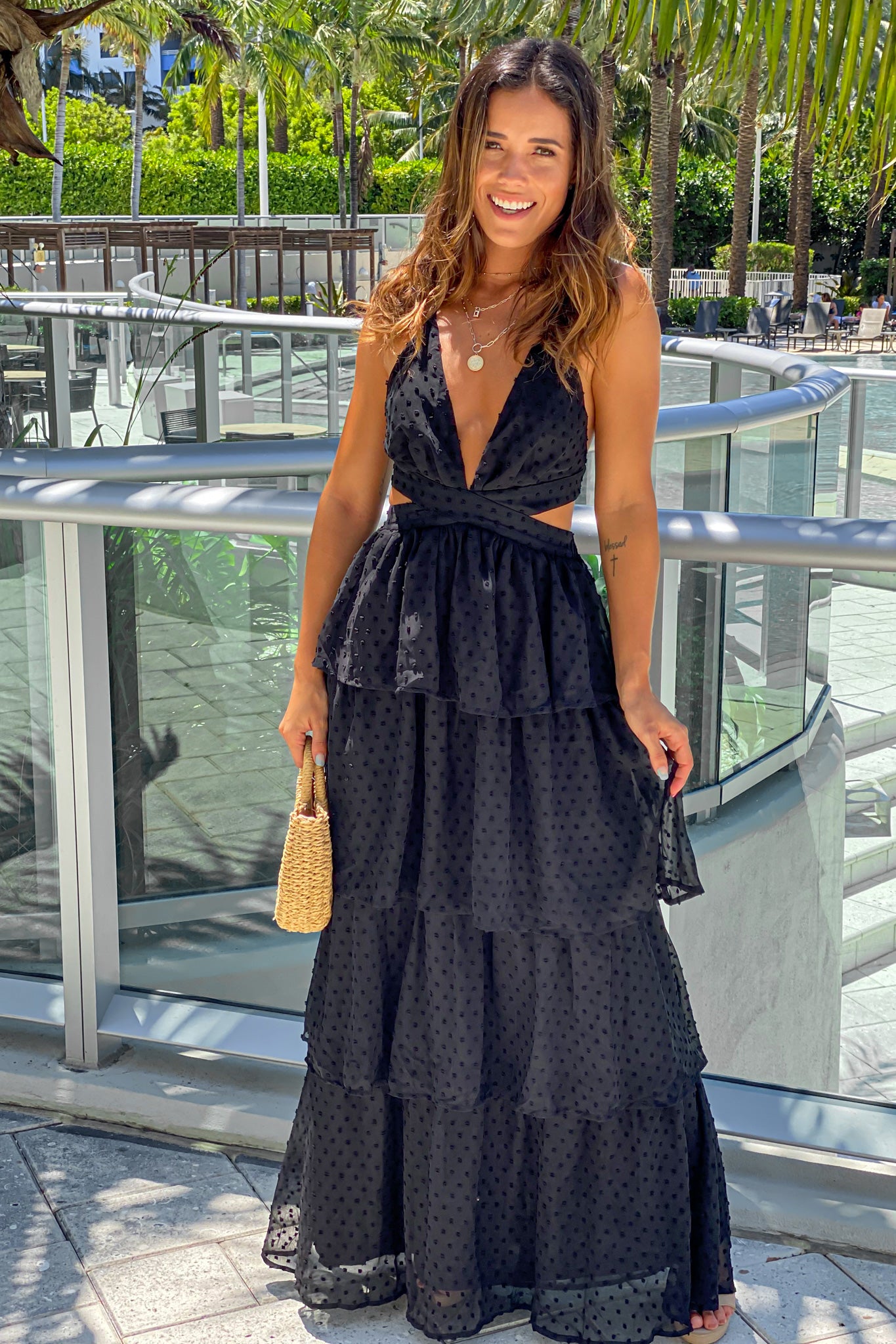 Black Ruffled Maxi Dress | Maxi Dresses Saved by the Dress Black Ruffled Maxi Dress | Maxi Dresses Saved by the Dress