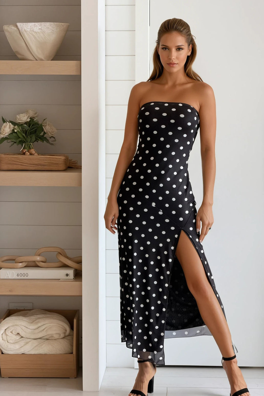 black polka dot dress maxi Nellie Maxi Dress | Black Polka Dot | Womens