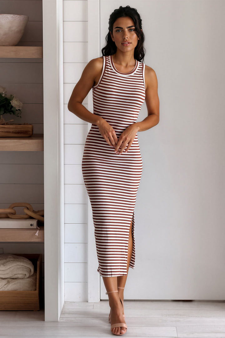 ribbed tank dress midi Brick Striped Olive Green Warm Cotton 8% Spandex Imported Pull sleeves: sleeves <strong>STEP 3</strong> Additional Insurance:$23000 Total (+$725.00)