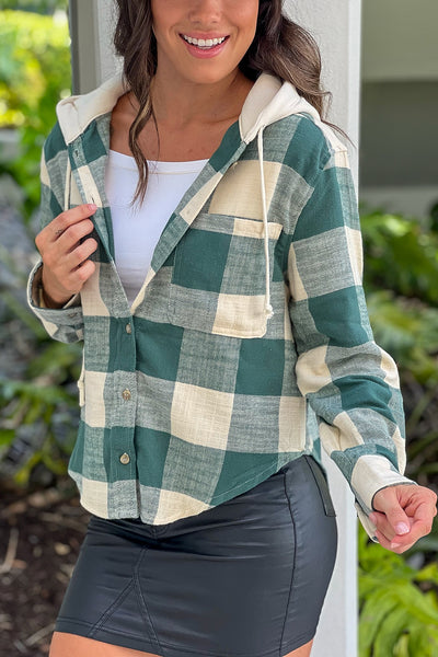 hunter green plaid jacket