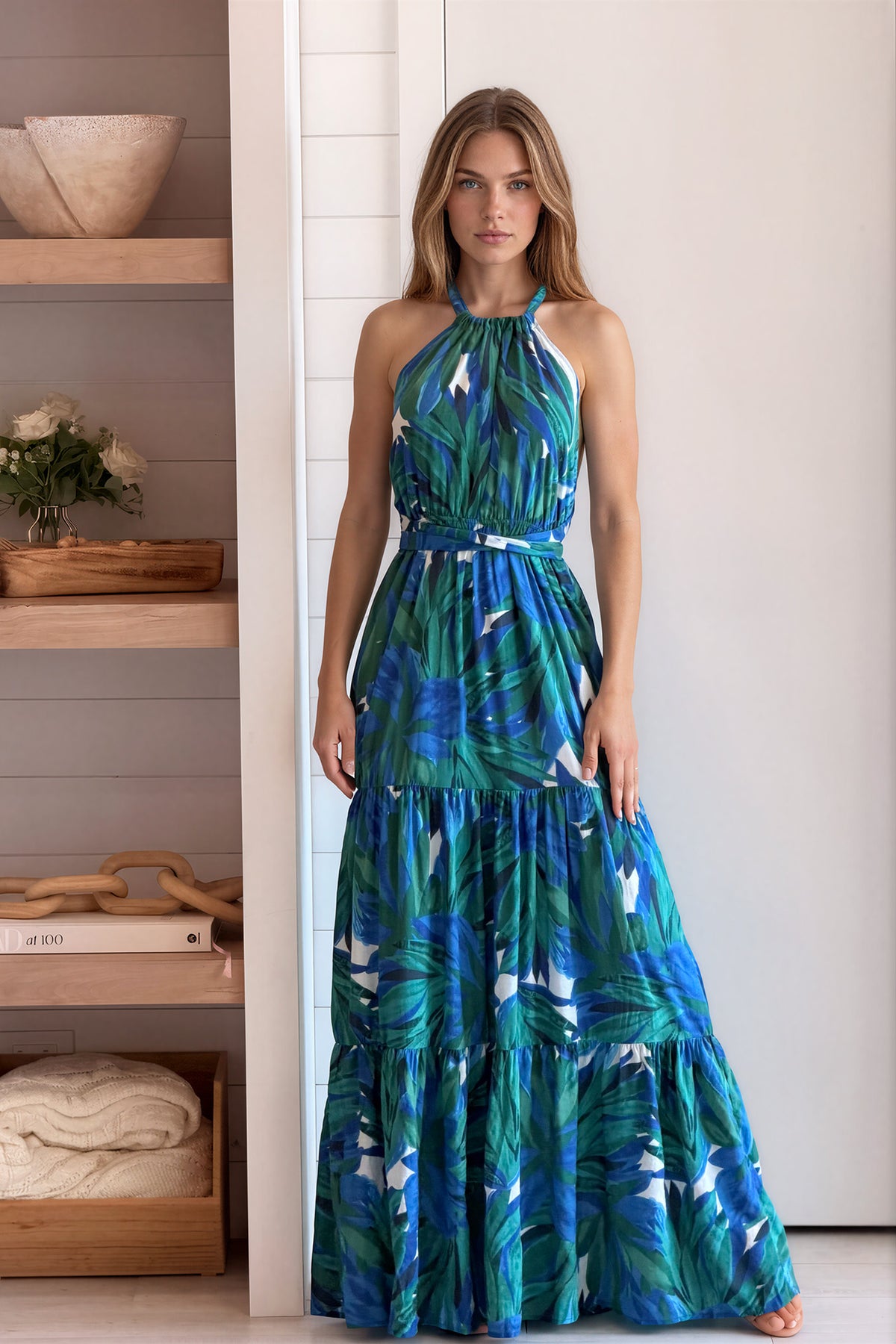 fallen leaves maxi dress Sunflowers Floral Maxi Dress, Fall Leaves Autumn Long Flowers Spaghetti Straps Women Sleeveless Casual Designer Elegant Plus Size Cocktail