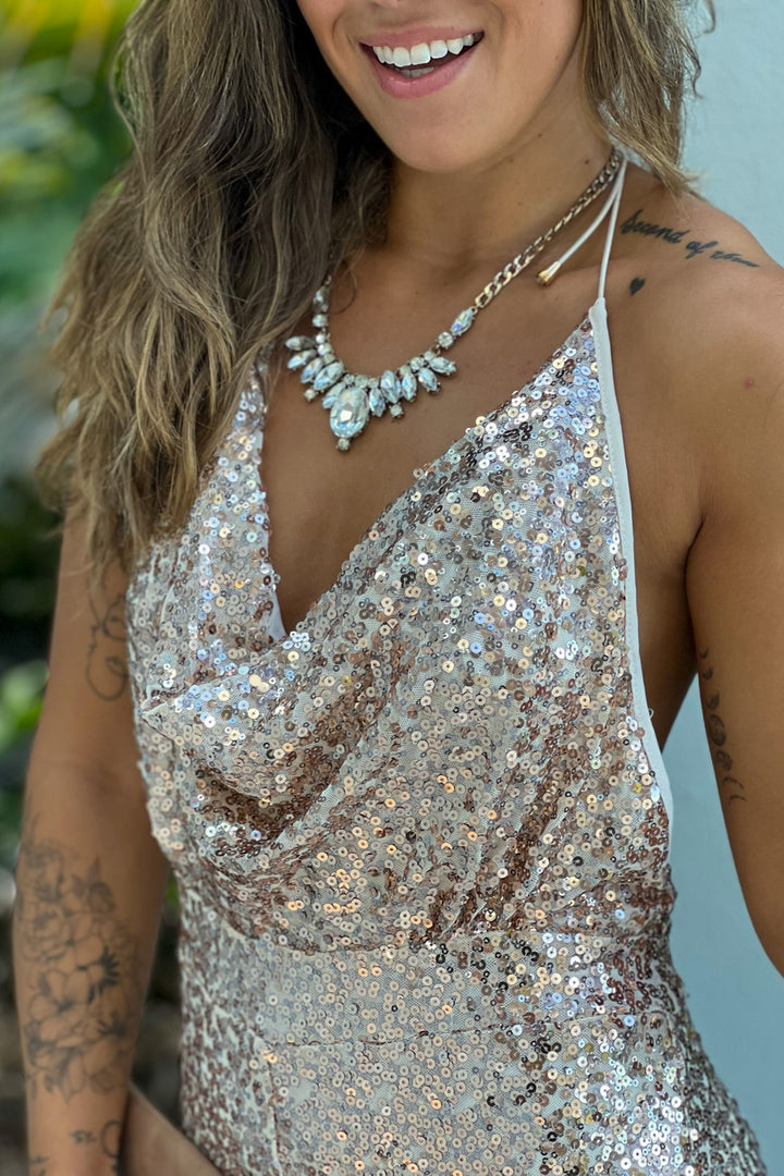 slim fit dress slacks Reverse Australia Clothing Party Sequin Romper Homecoming Prom Dress – Shop  Hearts main image 1