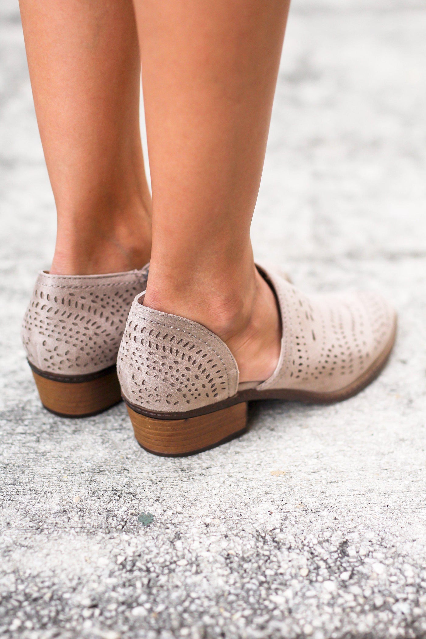 Anouk Taupe Booties