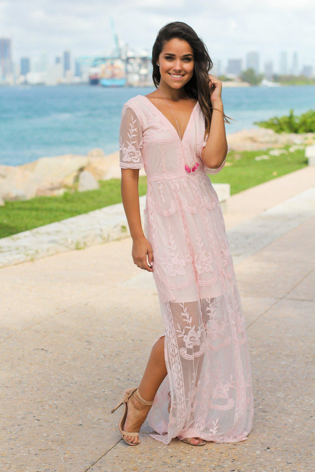 Ash Rose Lace Maxi Dress | Maxi Dresses Saved by the Dress Ash Rose Lace Maxi Dress | Maxi Dresses Saved by the Dress
