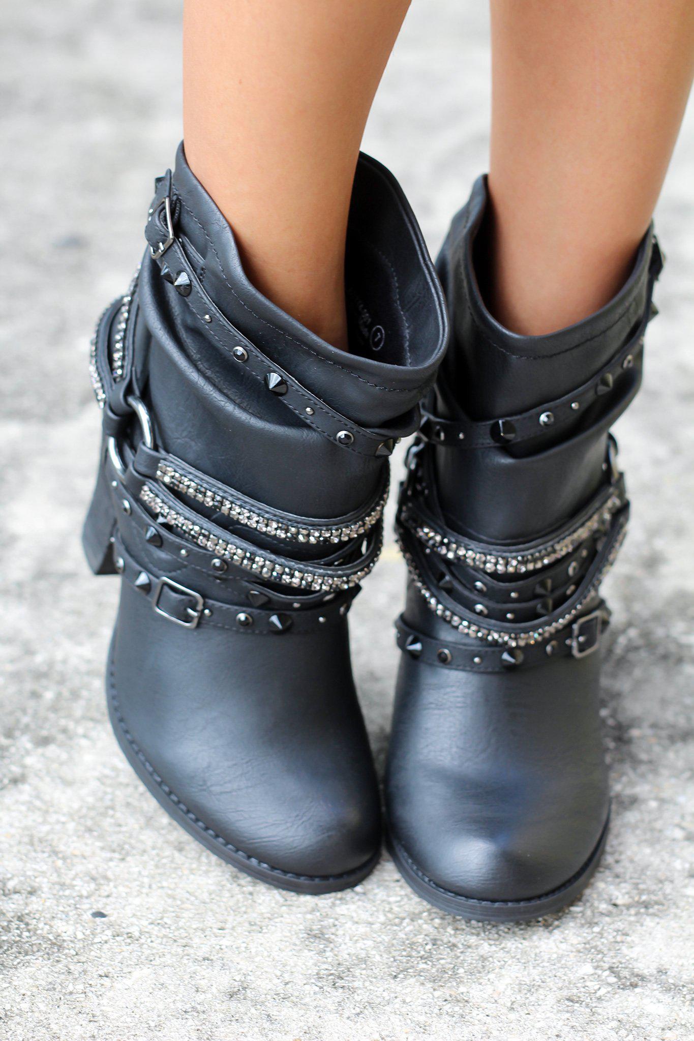 Black Booties