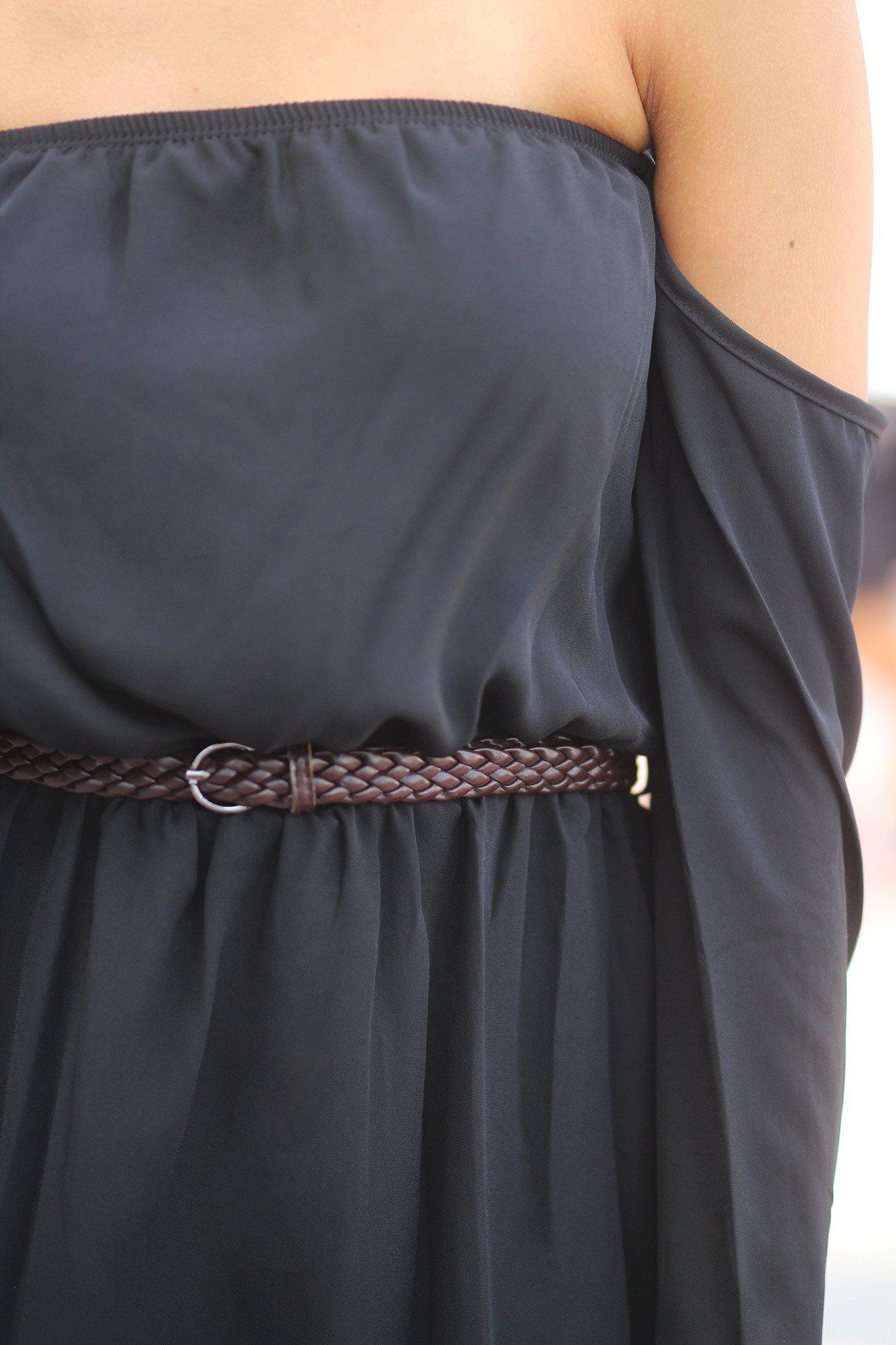 Black Off Shoulder Dress | Black Cocktail Dress Saved by the Dress Black Off Shoulder Dress | Black Cocktail Dress Saved by the Dress