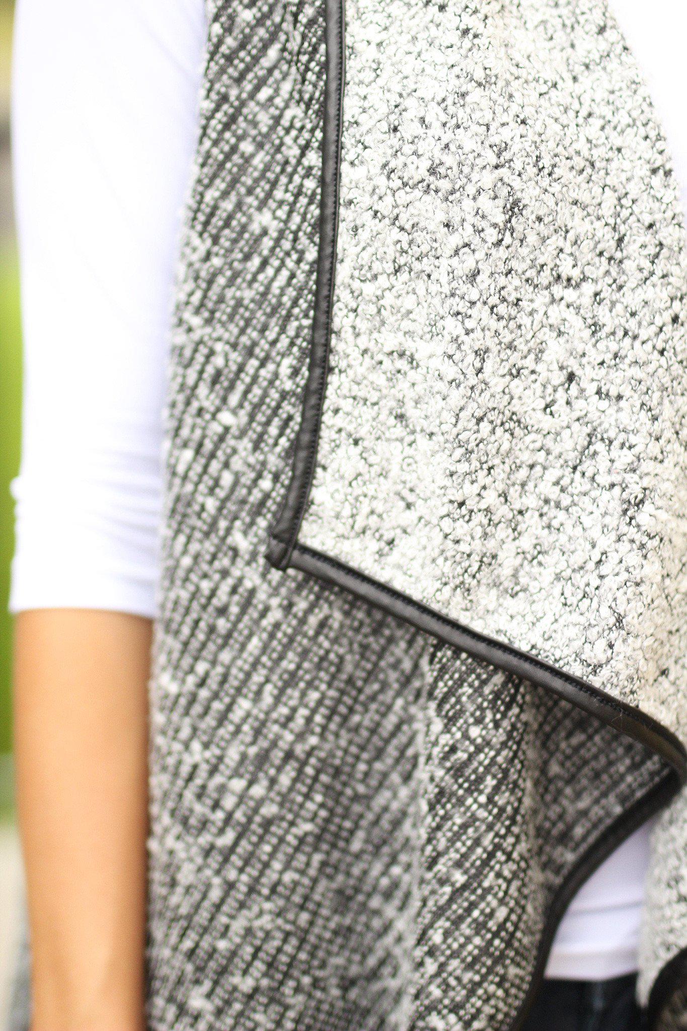 knitted cute vest