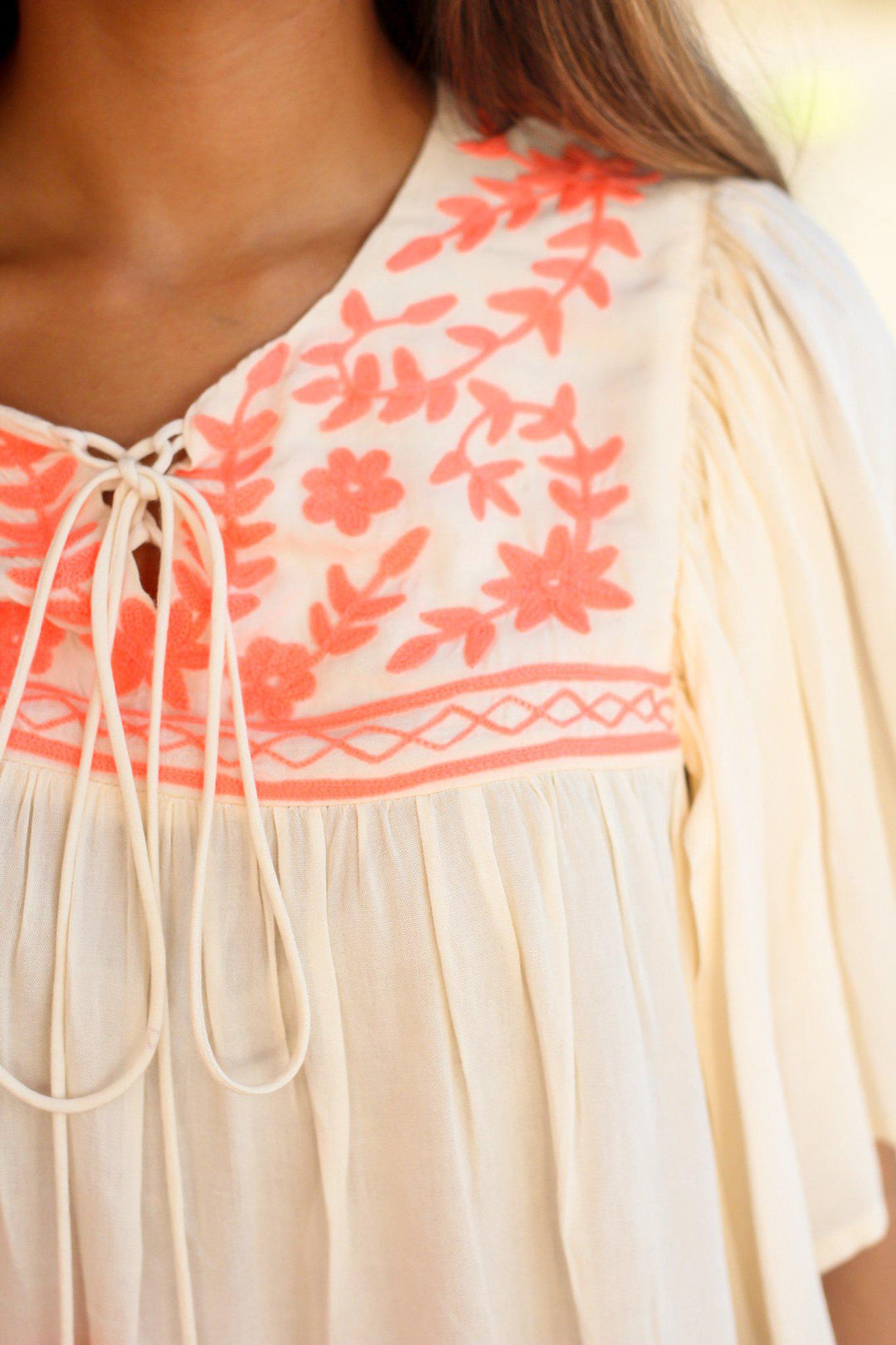 お値下げ☆mameのTulle &amp; Embroidery Tops Zara Icons + Embroidered Tulle Shirt