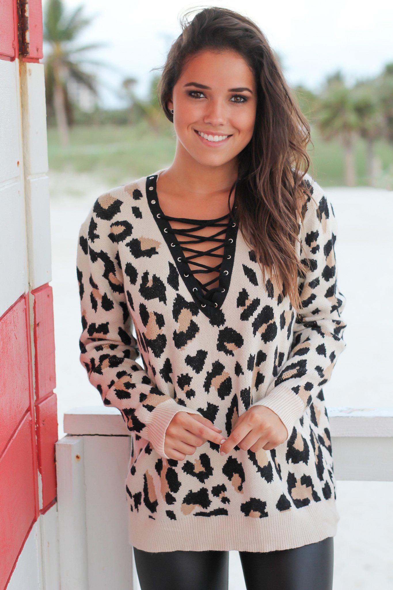 Cheetah Sweater