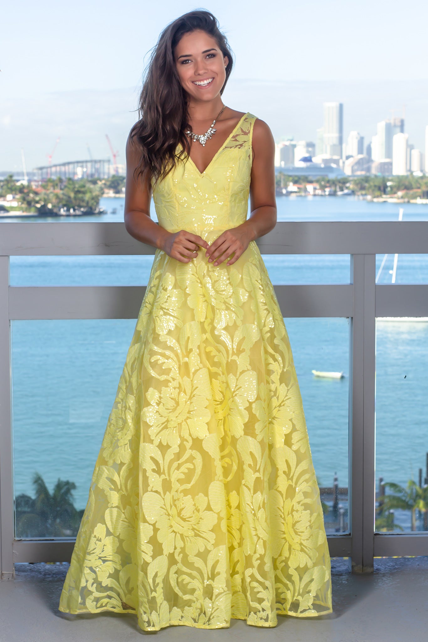 Yellow Maxi Dress | Formal Dresses Saved by the Dress Yellow Maxi Dress | Formal Dresses Saved by the Dress