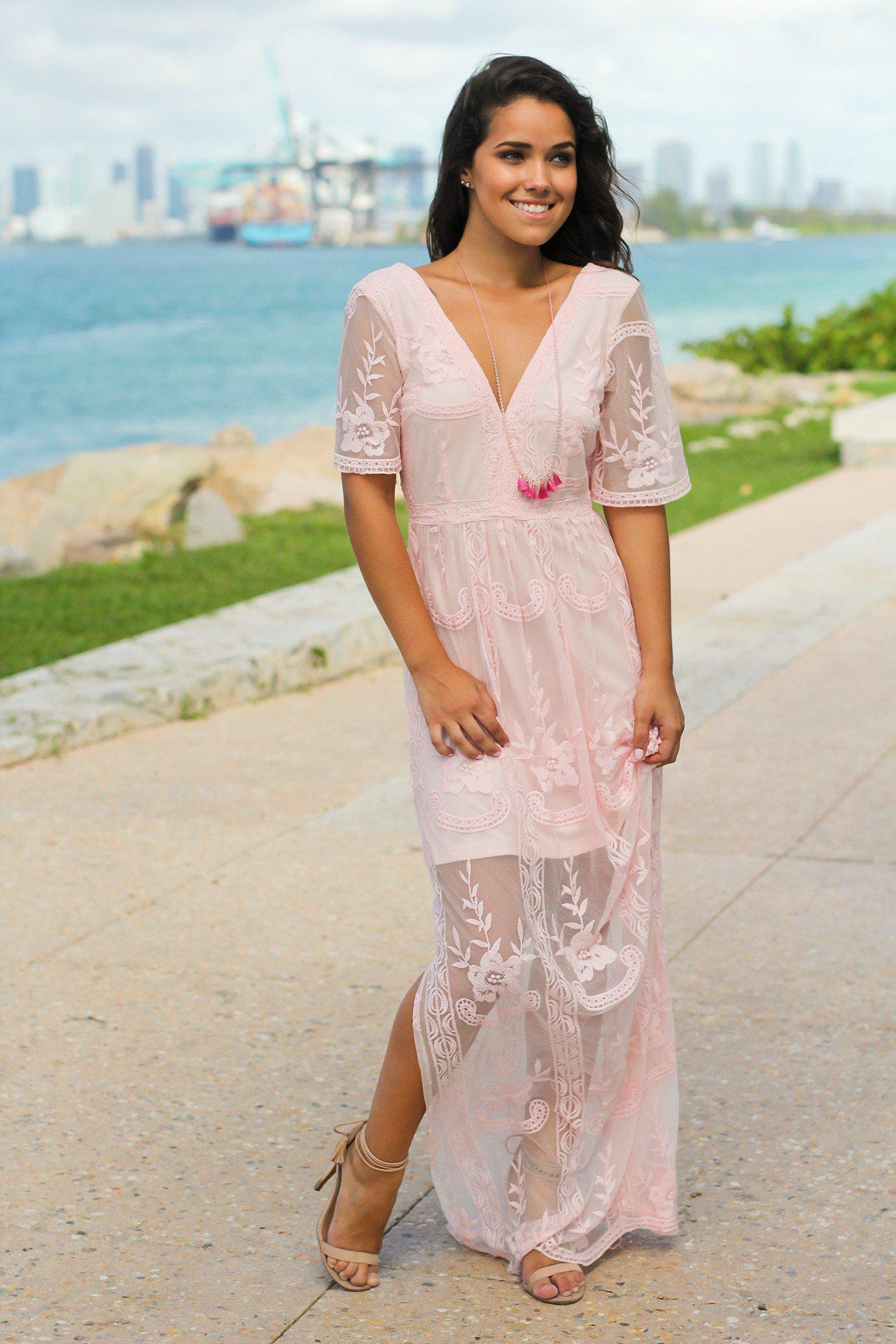Ash Rose Lace Maxi Dress | Maxi Dresses Saved by the Dress Ash Rose Lace Maxi Dress | Maxi Dresses Saved by the Dress