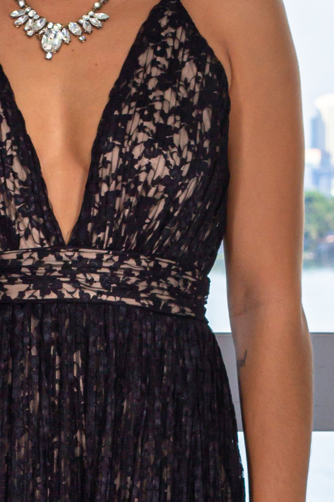 prom dress lace overlay Amarra 88275 main image 0