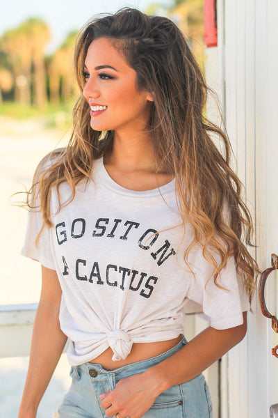 Go Sit on a Cactus Top