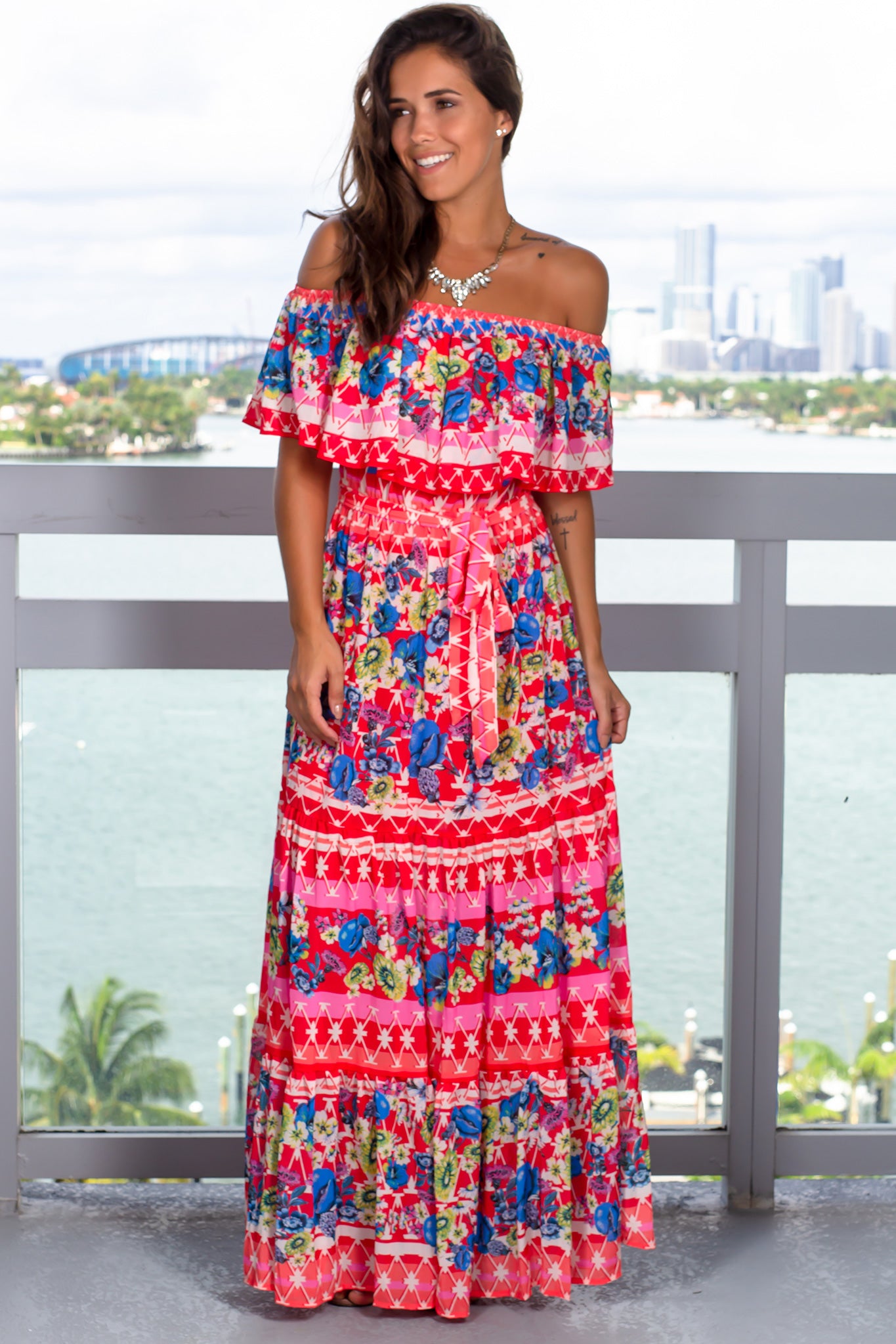 Maxi Dress Red Mexican Dress Off The Shoulder Red Printed Off Shoulder Maxi Dress Saved By The Dress Saved Maxi Dress Red Mexican Dress Off The Shoulder Red Printed Off Shoulder Maxi Dress Saved By The Dress Saved