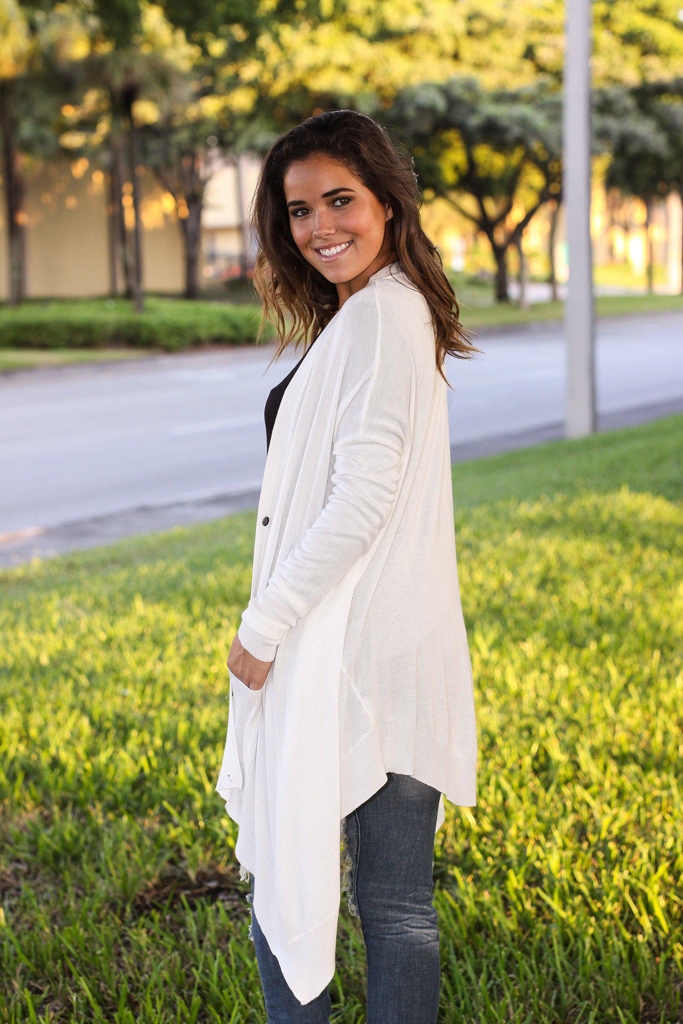 Ivory Cardigan