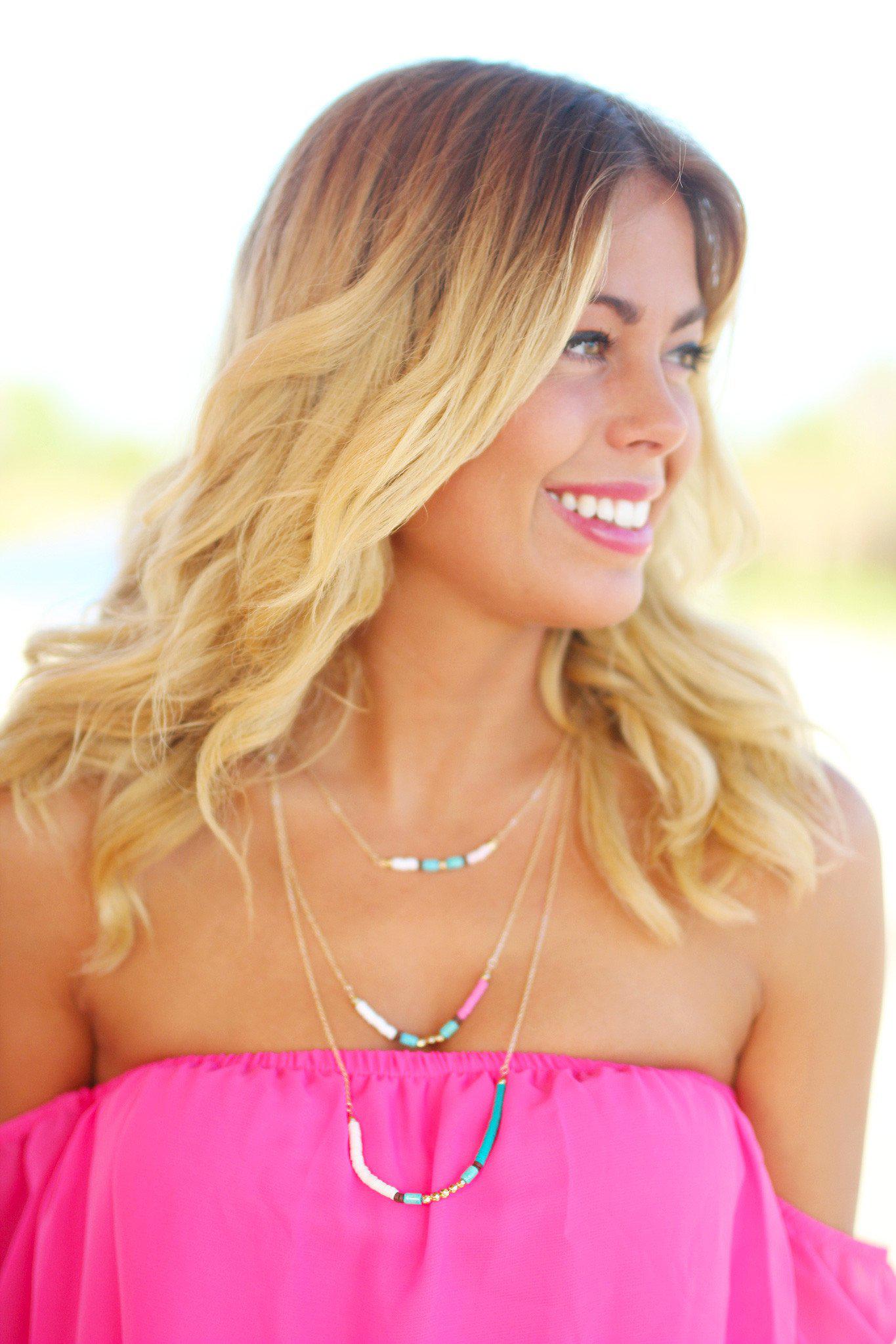 Turquoise Layered Necklace