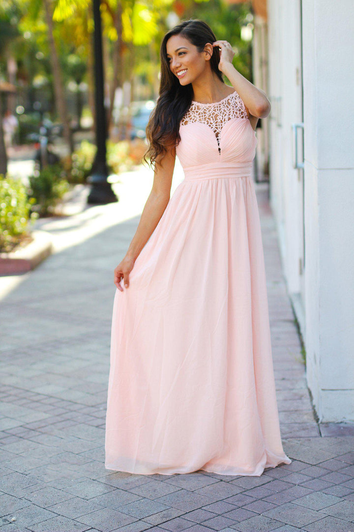 strapless open back dress KYLAH DRESS main image 0