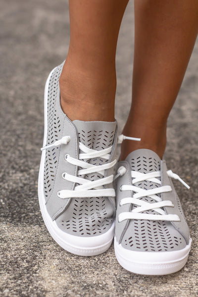 Marae Light Gray Sneakers