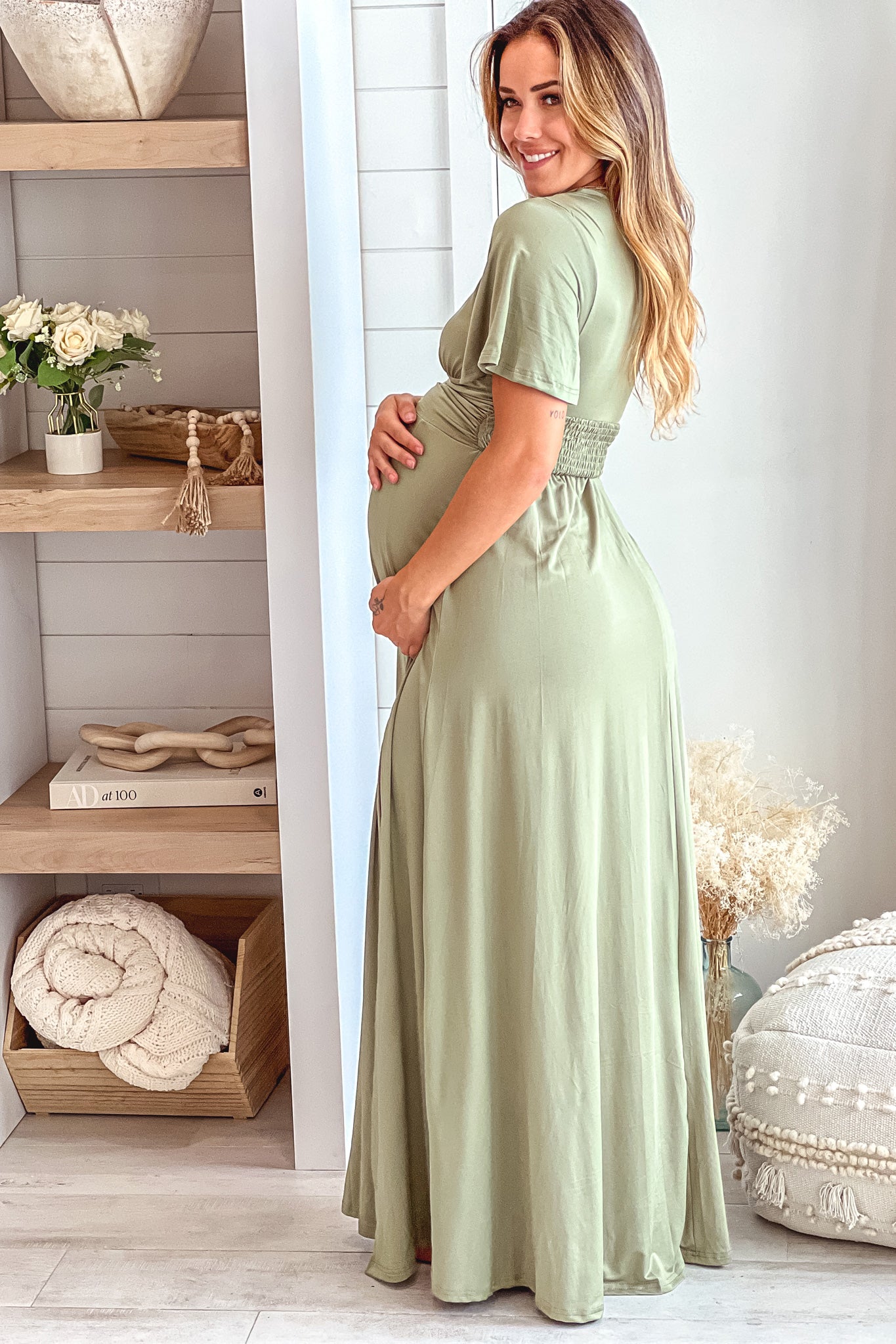 petite maternity maxi dress Buy Seraphine Blue Petite Crepe Shirred Bodice Maternity Maxi Dress from Next USA