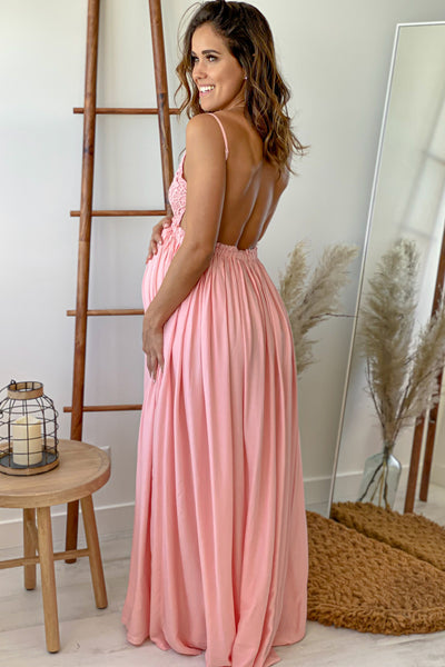 Maternity Pink Dress