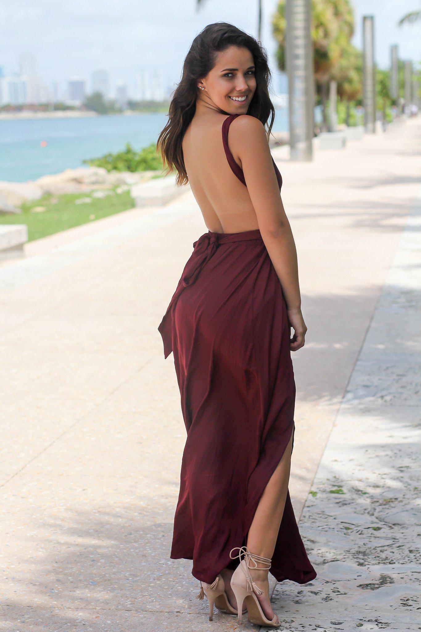 Ox Blood Maxi Dress | Maxi Dresses Saved by the Dress Ox Blood Maxi Dress | Maxi Dresses Saved by the Dress
