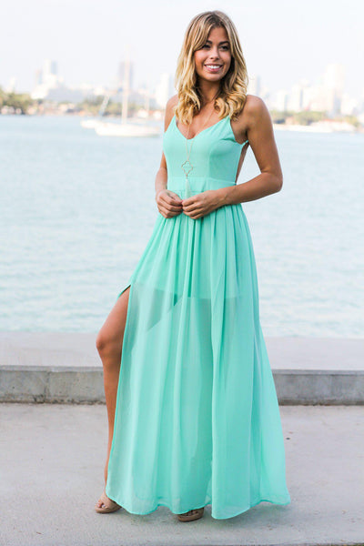 Mint Maxi Dress