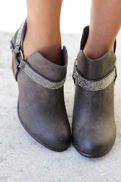 Norman Taupe Booties