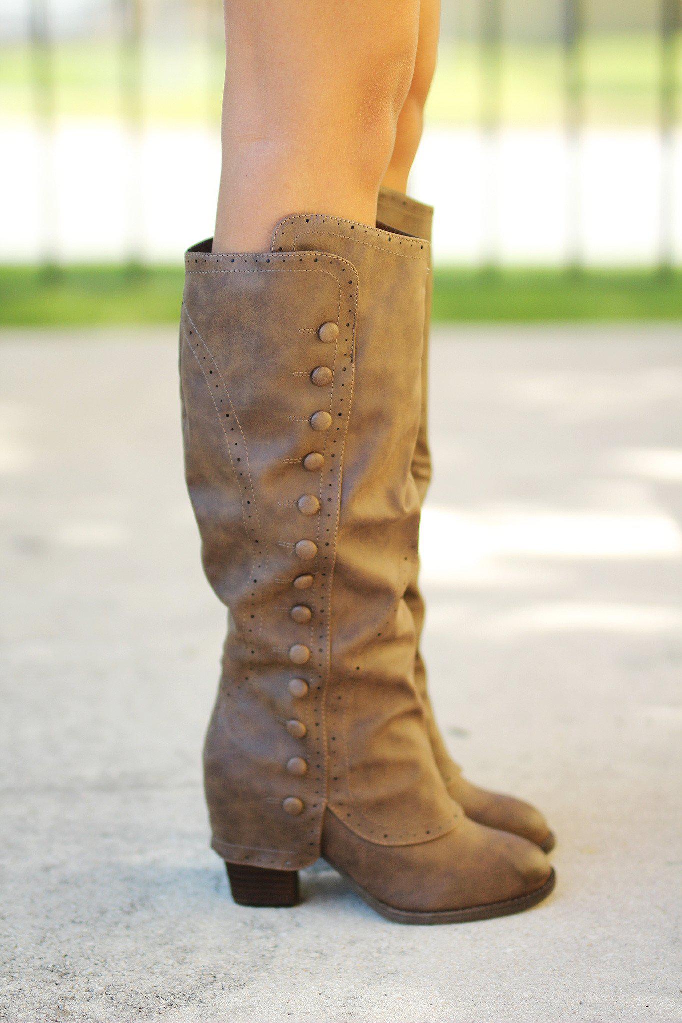 taupe boots