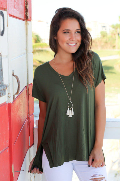 Olive Top