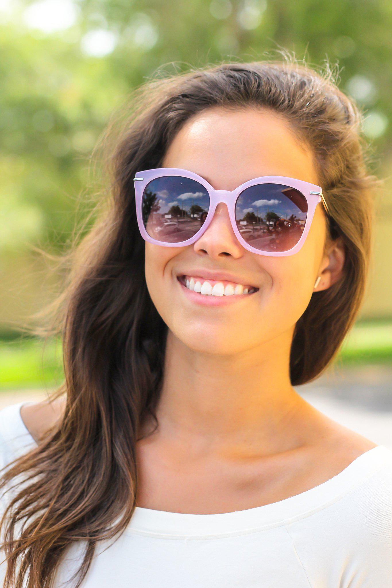 Pastel Lilac Sunglasses