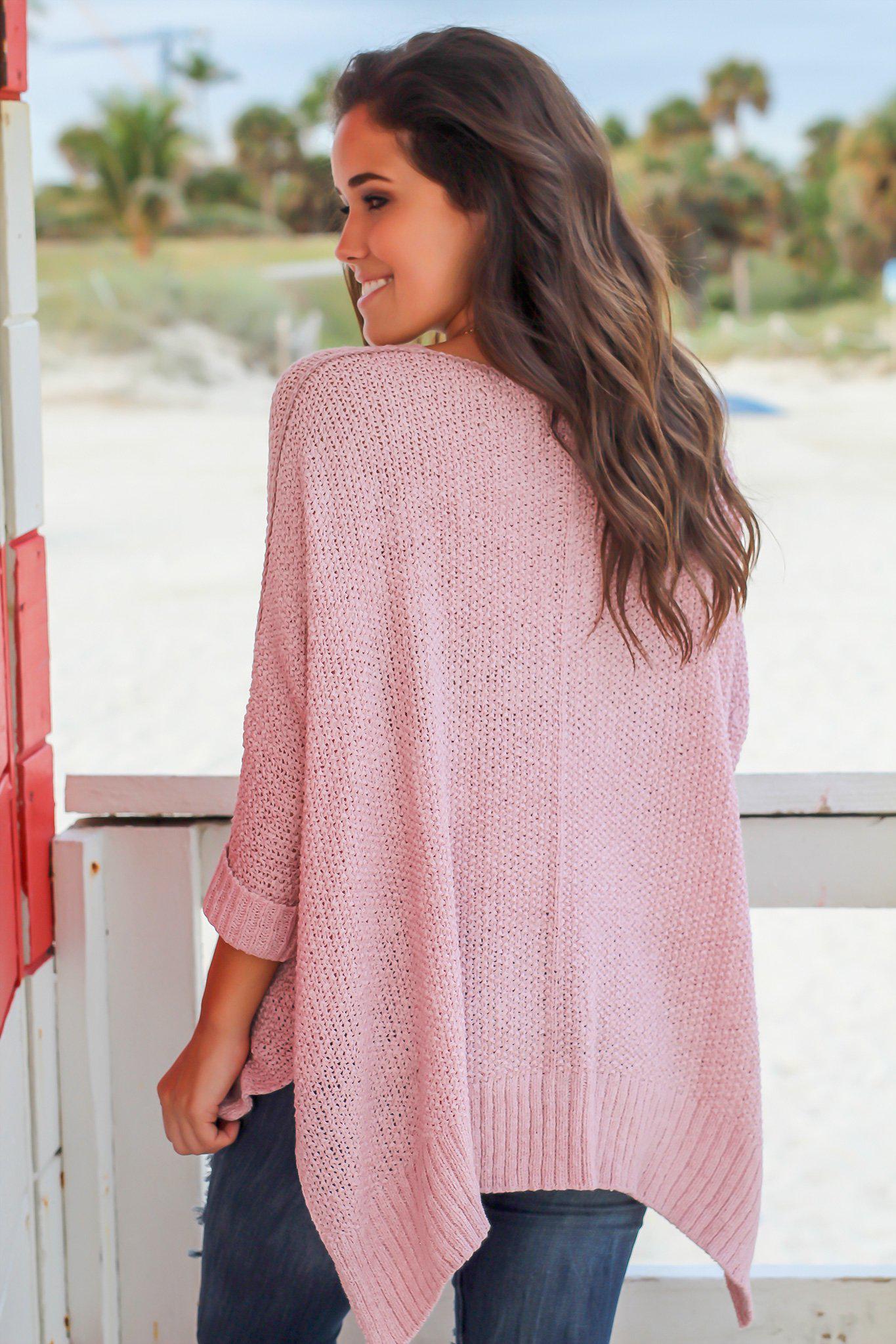 Pink Knit Sweater