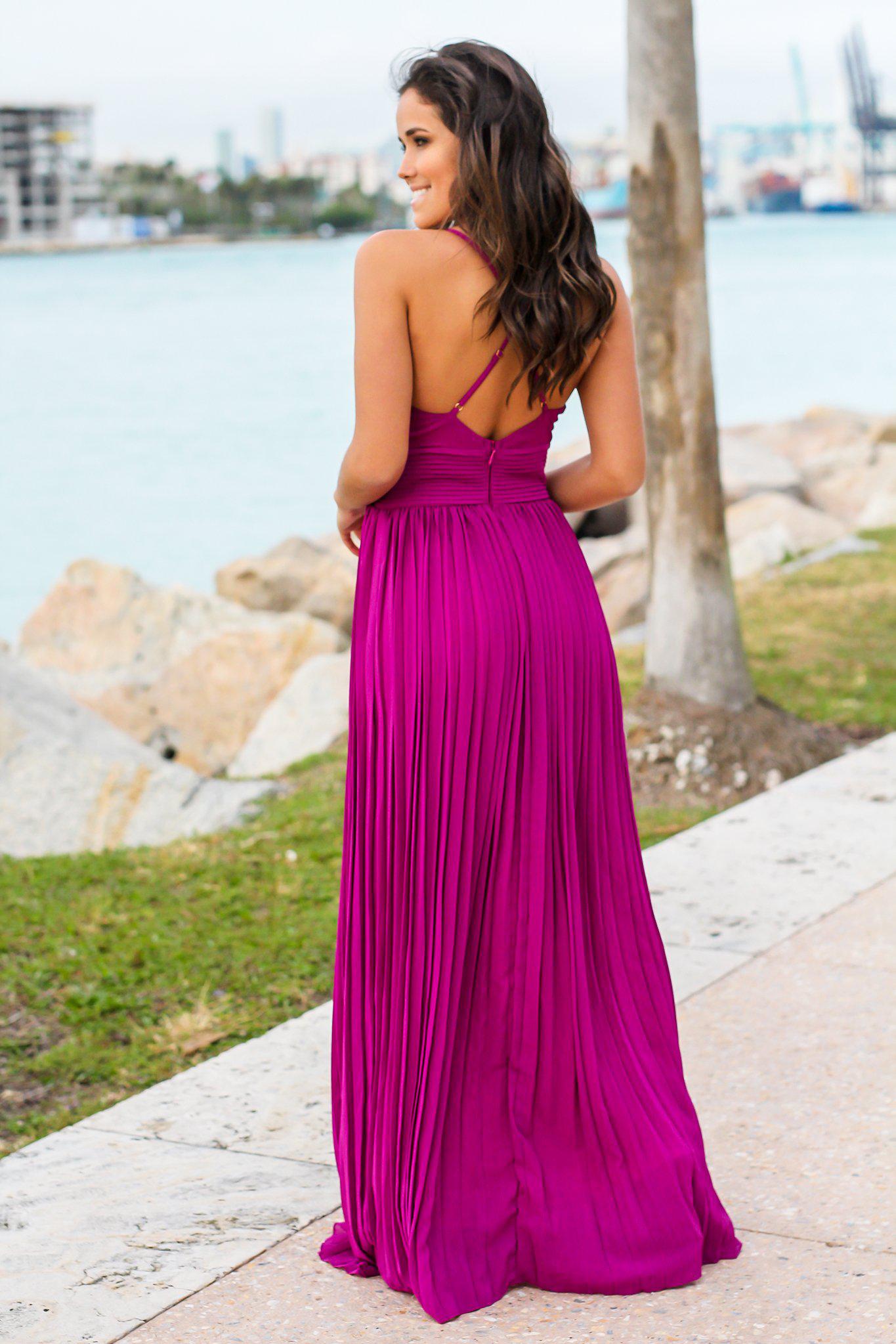 Purple Dresses