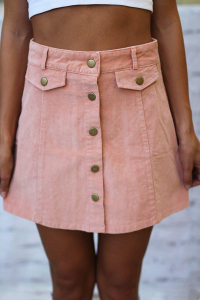 rose casual skirt