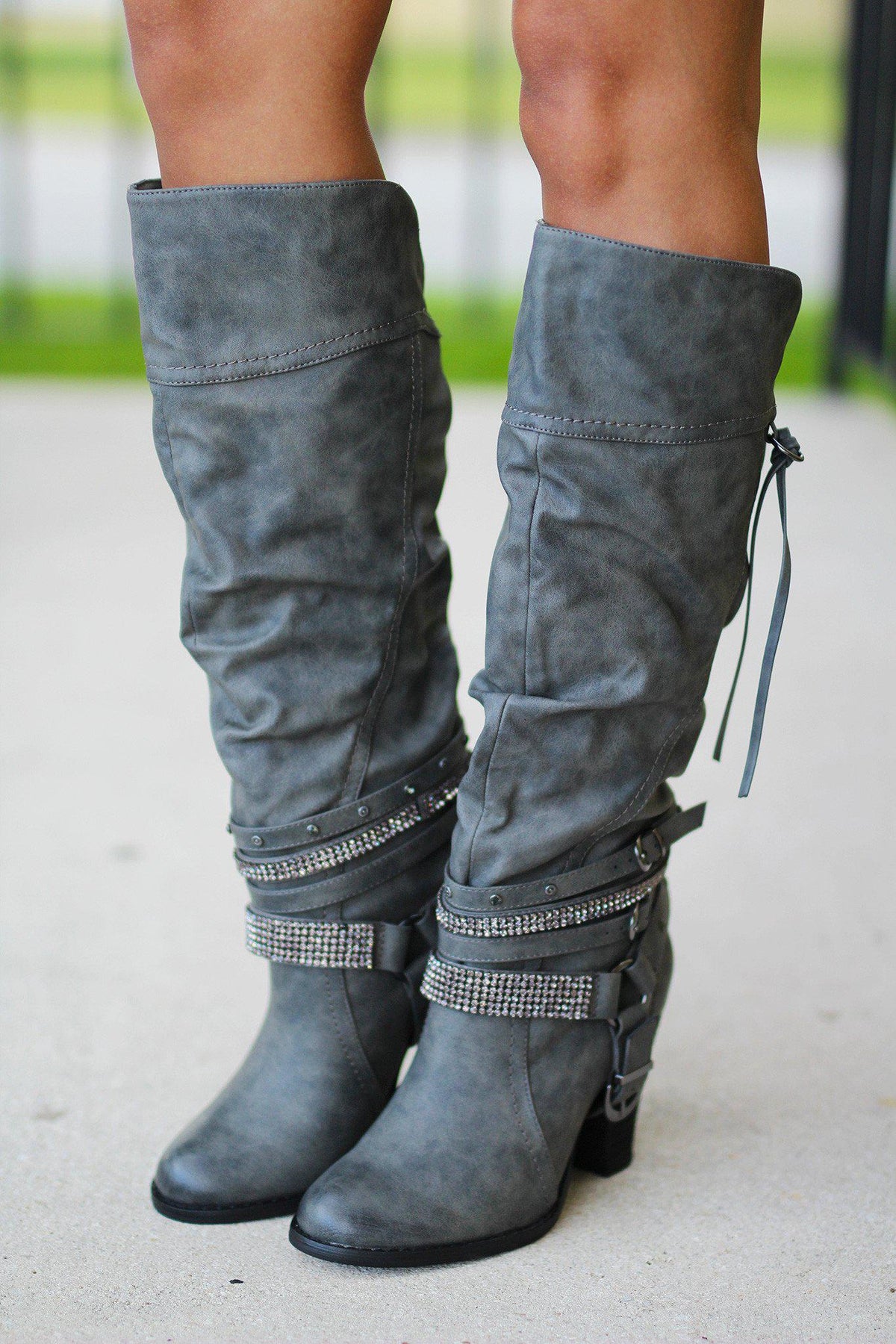 Stacey Gray Boots | Fashion Boots | Long Boots – Saved by the Dress