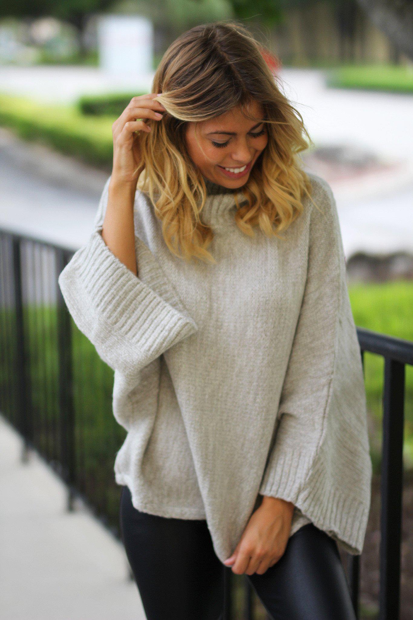 bell sleeves sweater
