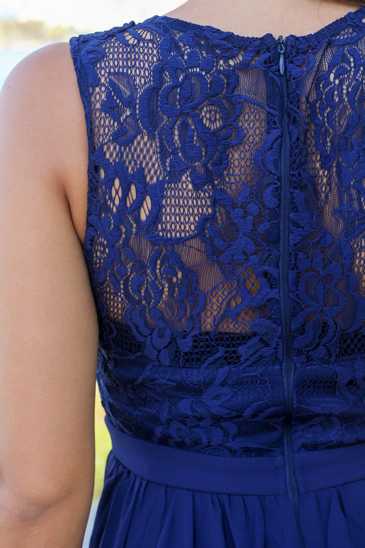 chinese dress ladies Sequin Lace Midi Cocktail Dress with Short Sleeves main image 1