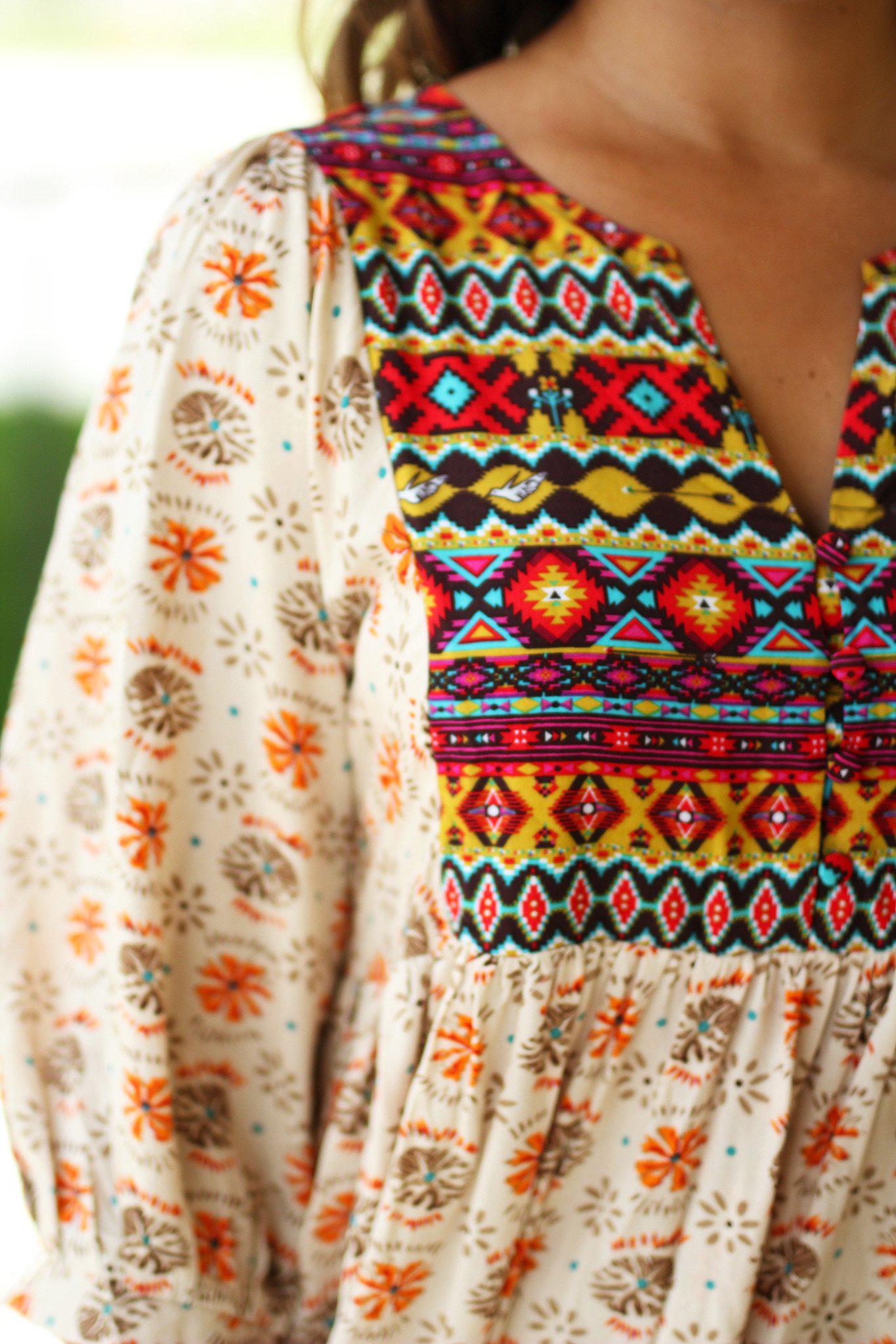 Boho Printed Short Dress | Short Dress | Cute Dress | Online Boutique Saved by the Dress Boho Printed Short Dress | Short Dress | Cute Dress | Online Boutique Saved by the Dress