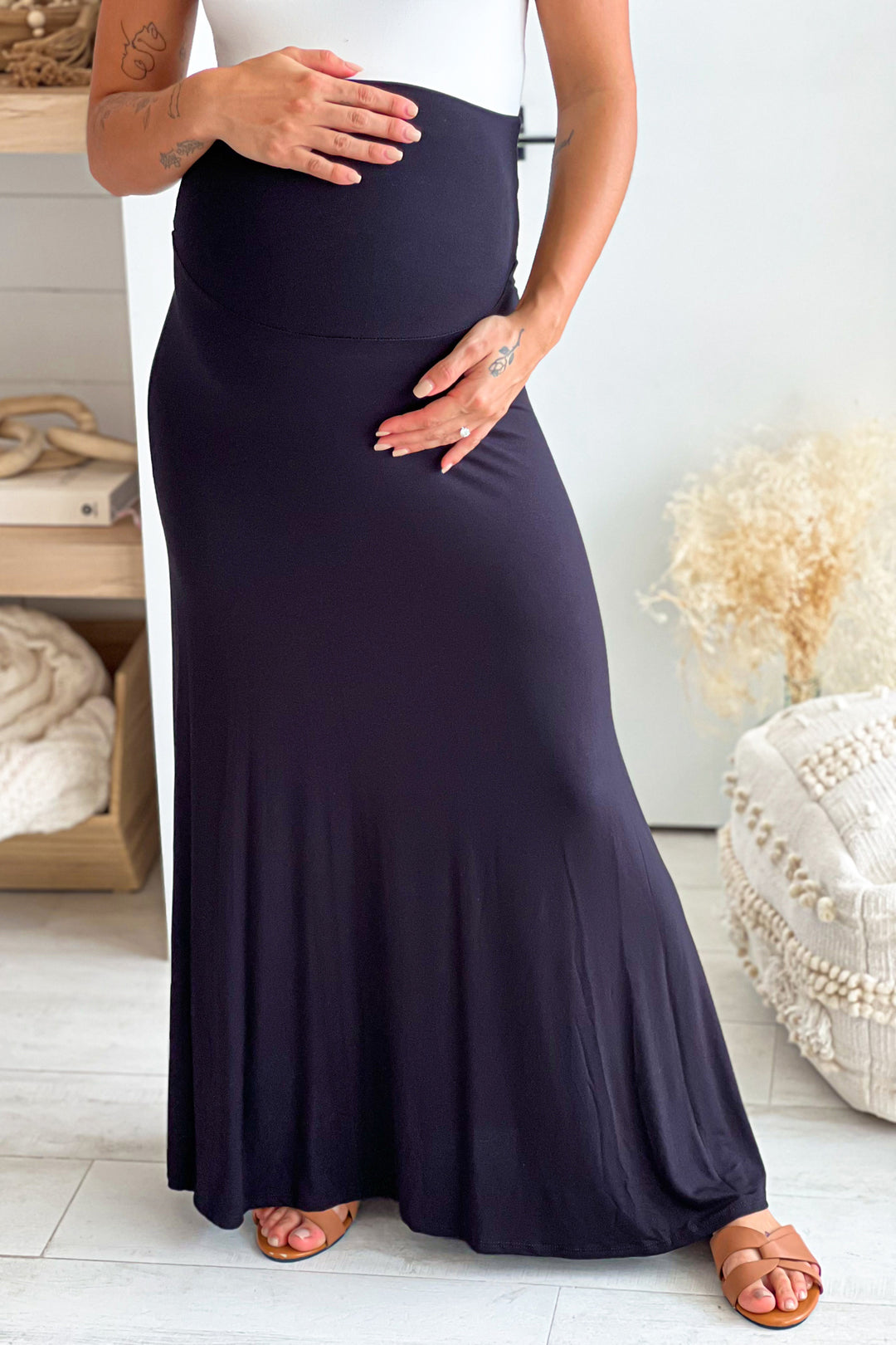 Black Maxi Skirt