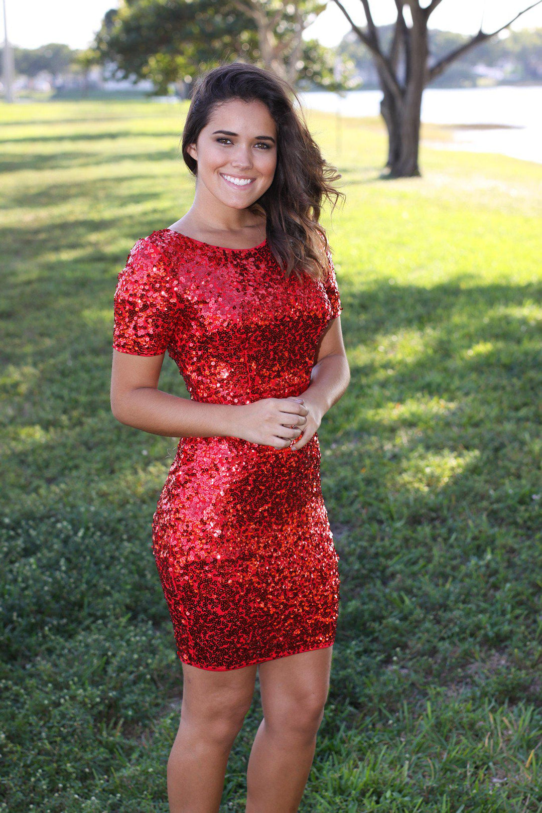 strapless open back dress Katrina Mini Dress main image 0
