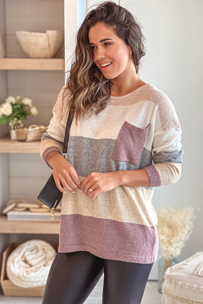 casual knit sweater