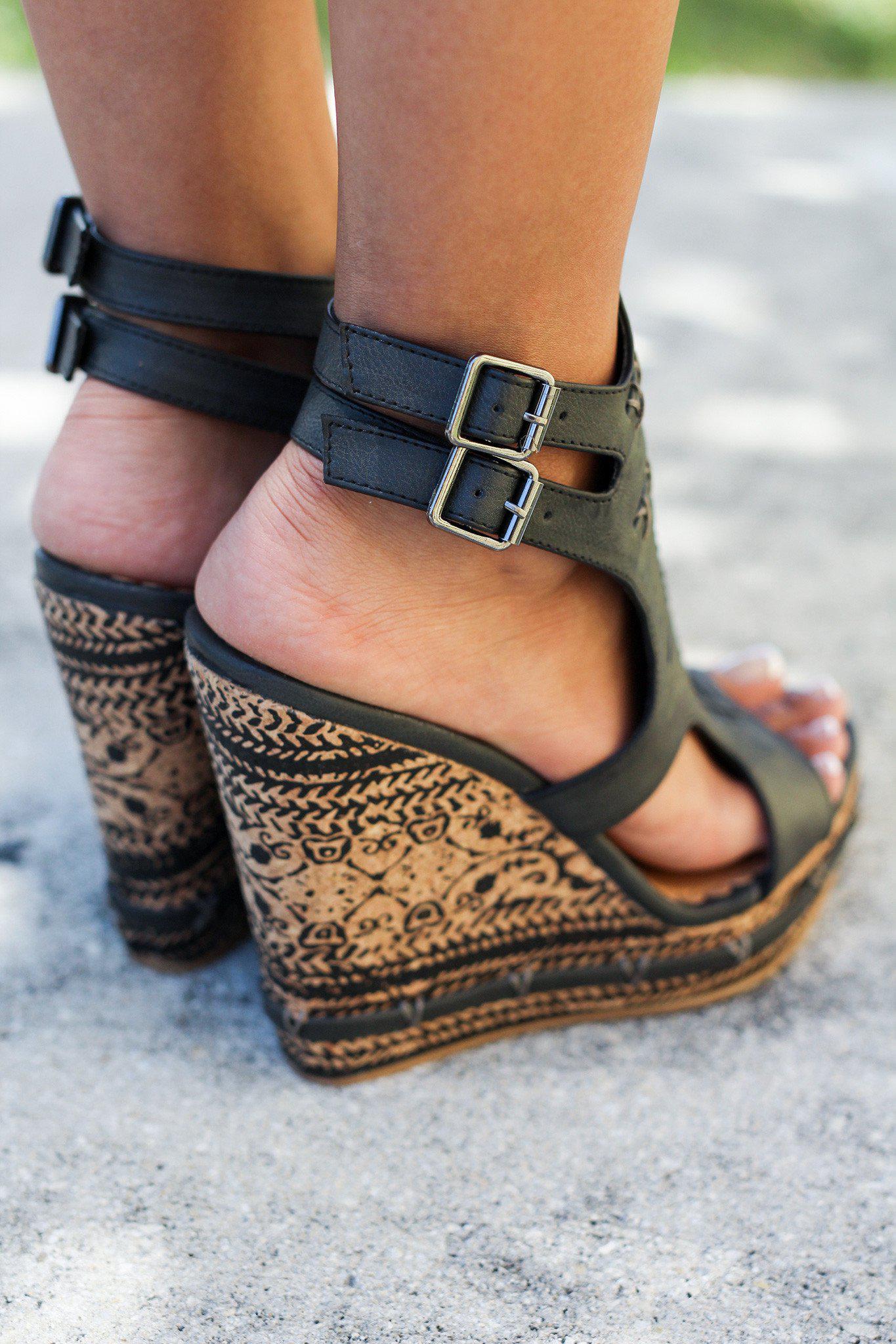 cute wedges