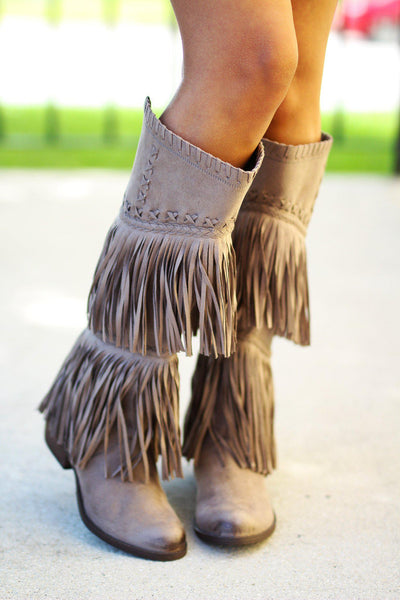 G-Funk Taupe Boots