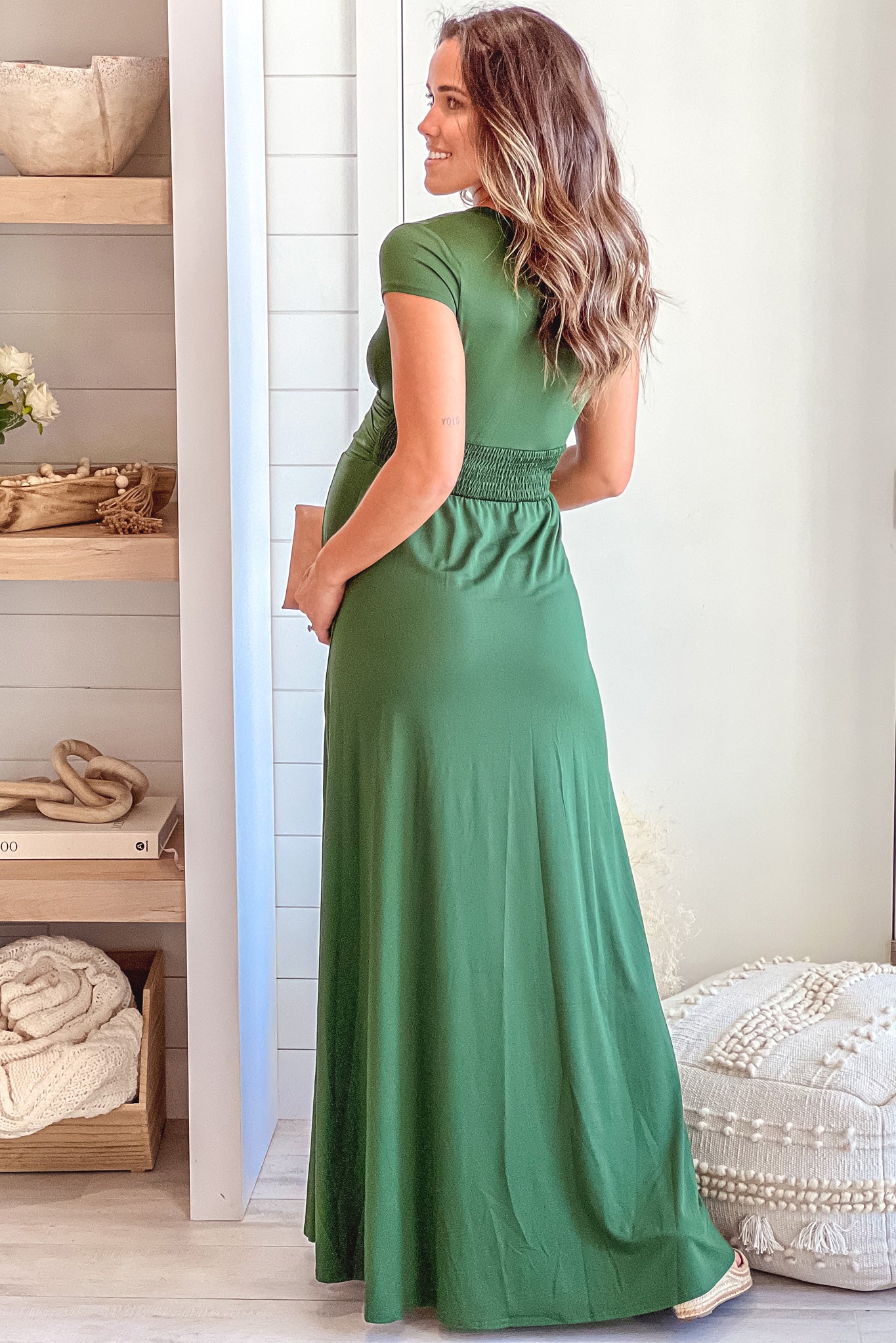 Hunter Green Maternity Dress Dark Green Tiered Maternity Nursing Anarkali Gown With Dupatta Green XS Hunter Green Maternity Dress Dark Green Tiered Maternity Nursing Anarkali Gown With Dupatta Green XS