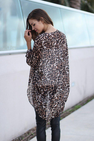 Leopard Kimono