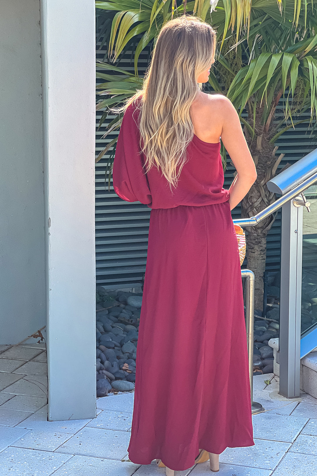 green emerald velvet dress Madeline Maxi Knit Dress