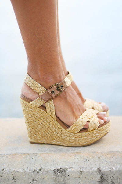 Natural Rafia Wedges | Natural Wedges | Summer Wedges – Saved by the Dress