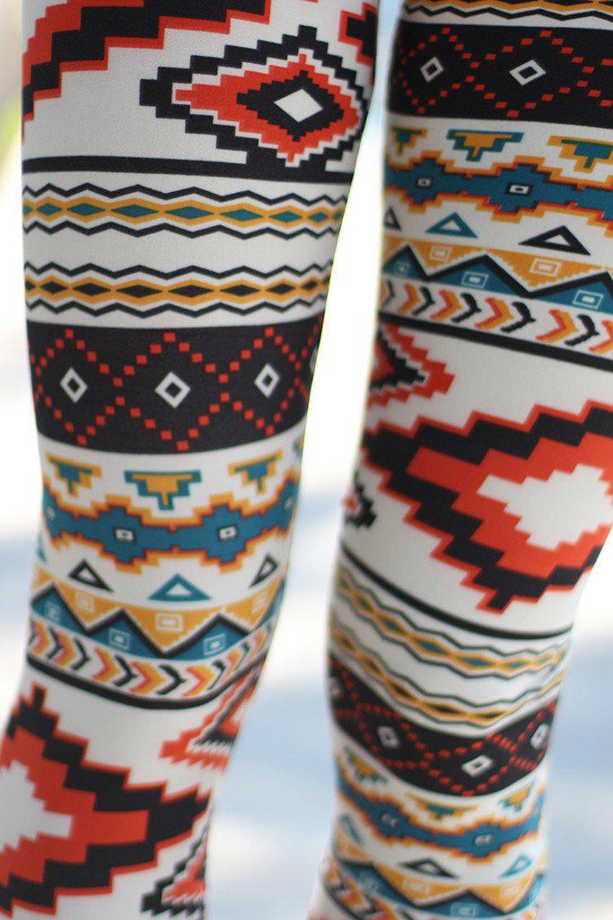 Tribal Print Leggings