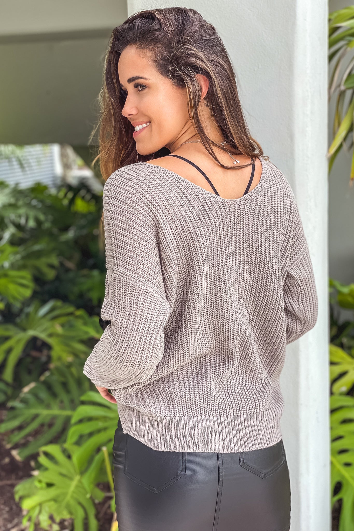 truffle top with long sleeves